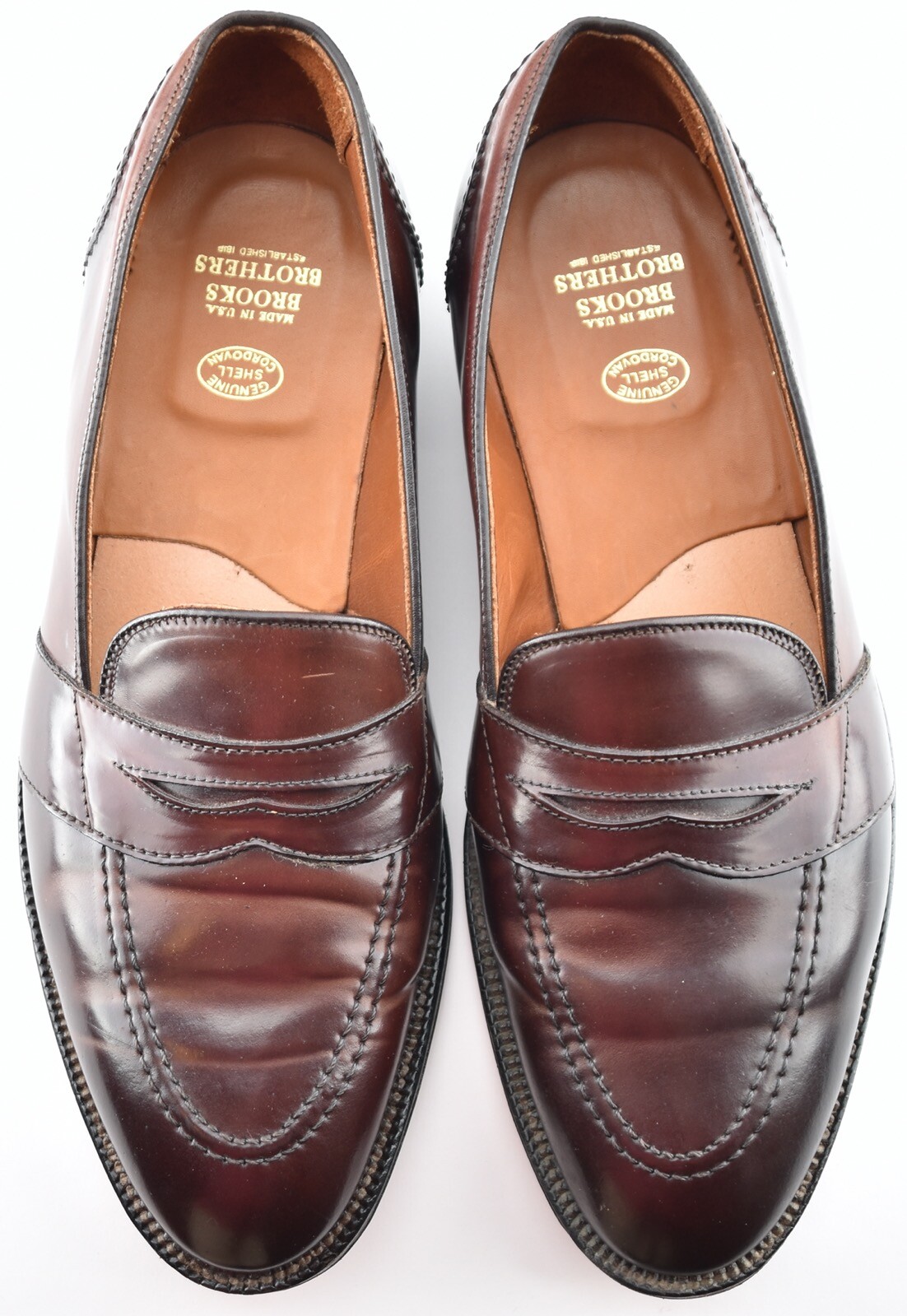 Alden 06597 Color 8 Shell Cordovan Full Strap Loafer | Alden Model