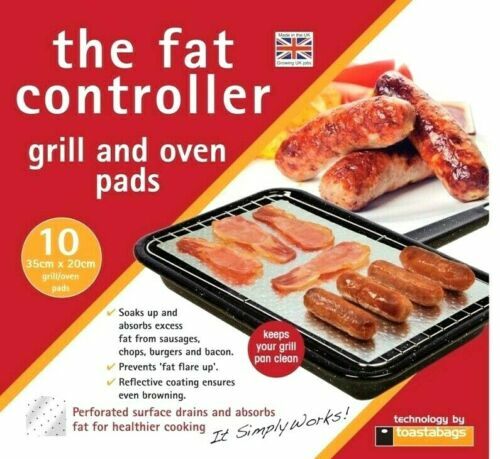 Fat Controller Grill and Oven Pads - Non-Stick - Reusable - Image 12