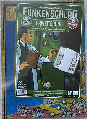 2F-SPIELE Funkenschlag 2 Benelux Zentraleuropa 2F Spiele Kennerspiel Brettspiel Deutsch