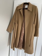 Mango Wool Blend Coat M