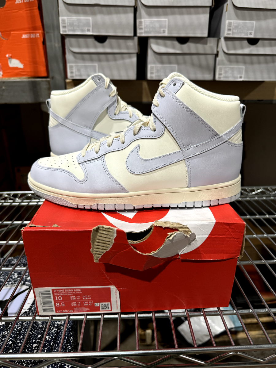 nike dunk high rose whisper