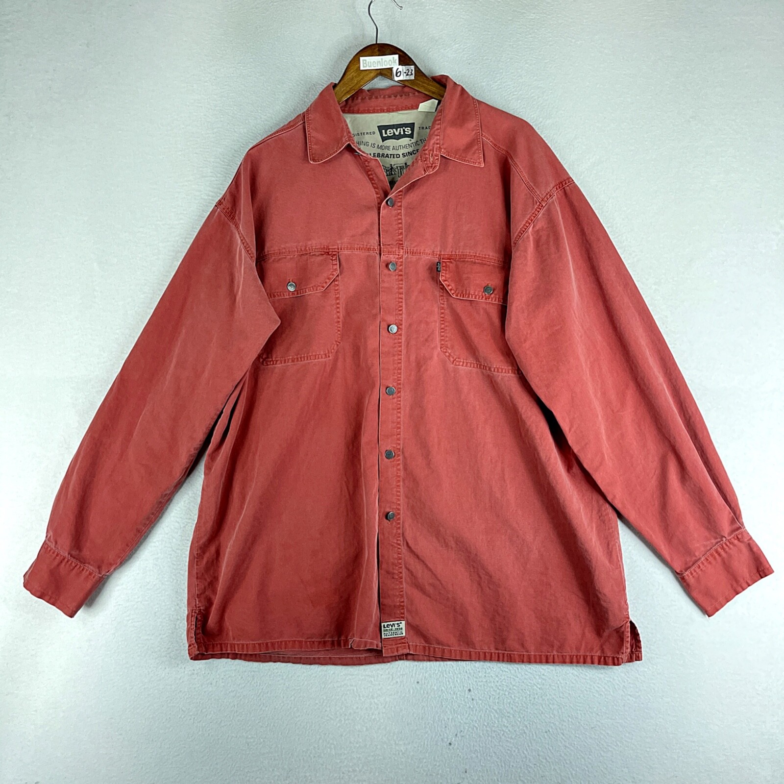 Levi's Mens Shirt Size XL Long Sleeve Collared Knit