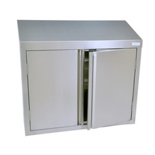 36" Wall Cabinet w/ Hinged Doors  Adjustable Shelf
