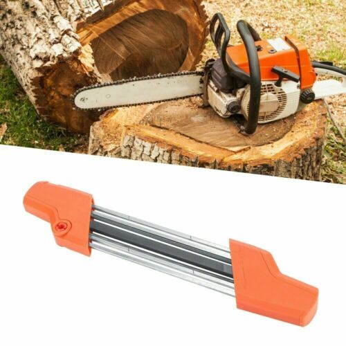 2IN1 Chainsaw Chain Quick Sharpener Metal File 3/8" 4.0mm For STIHL 56057504303 - Afbeelding 1 van 7