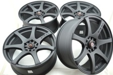17 Matt Black Rims Forester Impreza Brz Tc Frs Neon Ct200h 5x100 5x114.3 Wheels 17 Matt Black Rims Forester Impreza Brz Tc Frs Neon Ct200h 5x100 5x114.3 Wheels