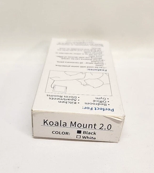 Tablet Smartphone Wall Koala Mount Black For iPad Air Pro Mini Samsung iPhone - Image 3 of 4