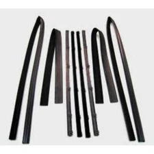 Window Glass Run Channel & Felt Sweep Belt Kit for 61-71 Dodge D Pickup Truck 