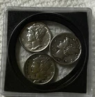 1925 1941 1943 P MERCURY WINGED LIBERTY SILVER DIME