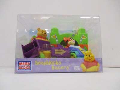 Mega Bloks Disney Winnie the Pooh 1132 Soapblocks Racers