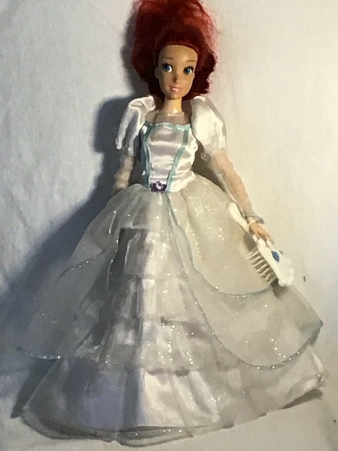 ariel wedding dress doll