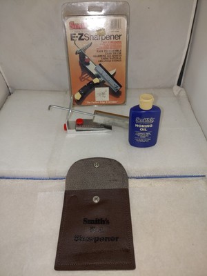 Smith's Precision Sharpening Stone Tool Kit For All Knife Types Sharpener