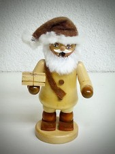 Palacz Święty Mikołaj z prezentem 12 cm Figurka wędzarnika Natura 40501