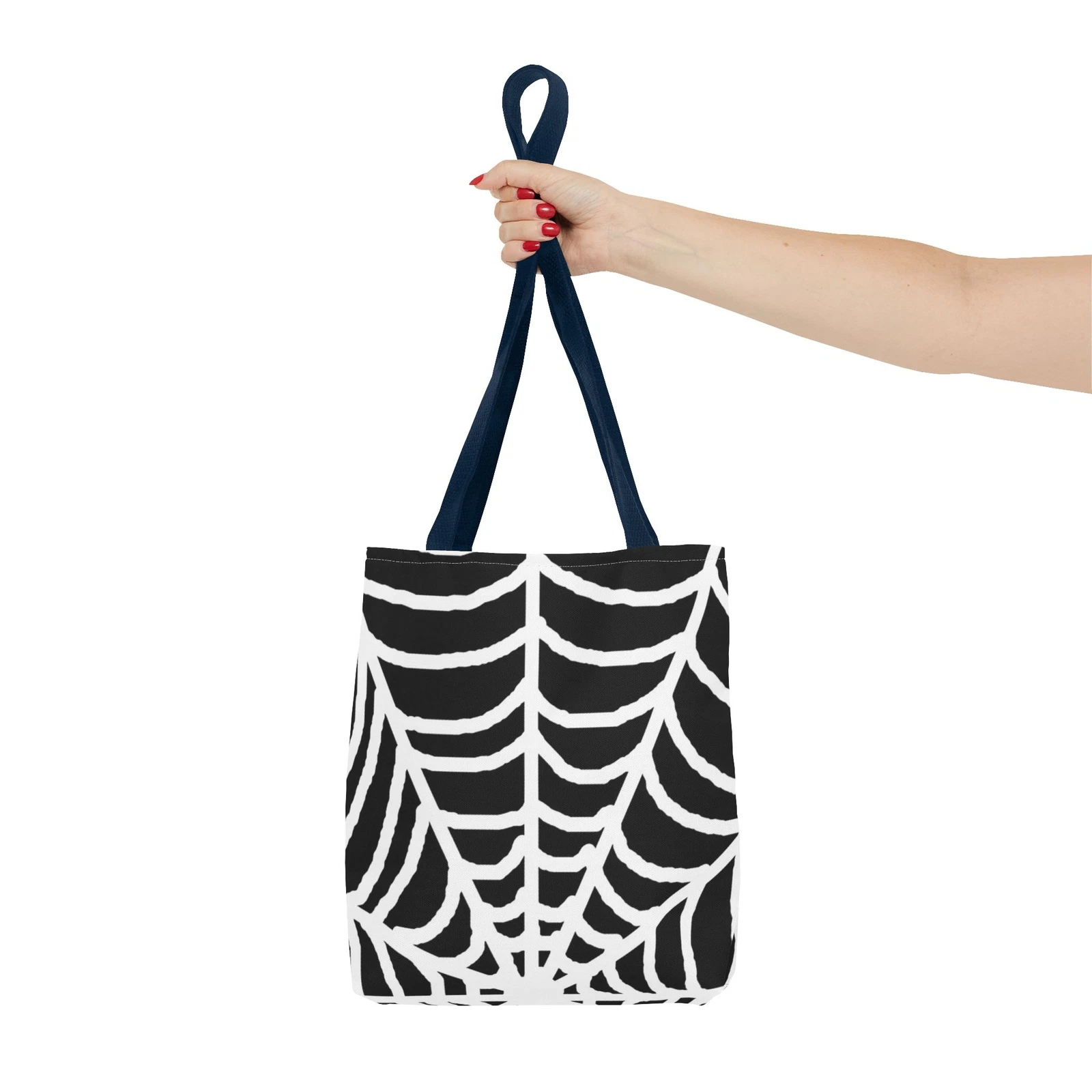 Halloween Spiderweb Tote Bag