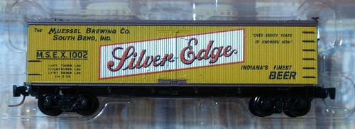 Micro-Trains Line Z #51800240 Muessel Brewing Co. 40' Holz Kühlwagen Rd #1002 | Zustand: New