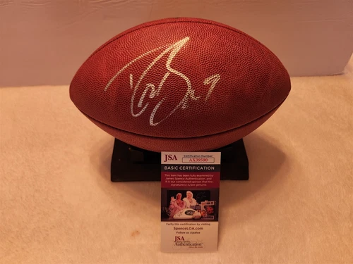 DREW BREES signed Wilson football Game Ball DUKE JSA COA SAINTS