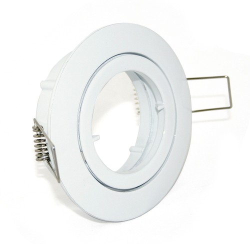 9er Set runde LED Einbaustrahler 68mm für Außen Dachüberstand ohne Trafo 230V - Bild 4 von 26