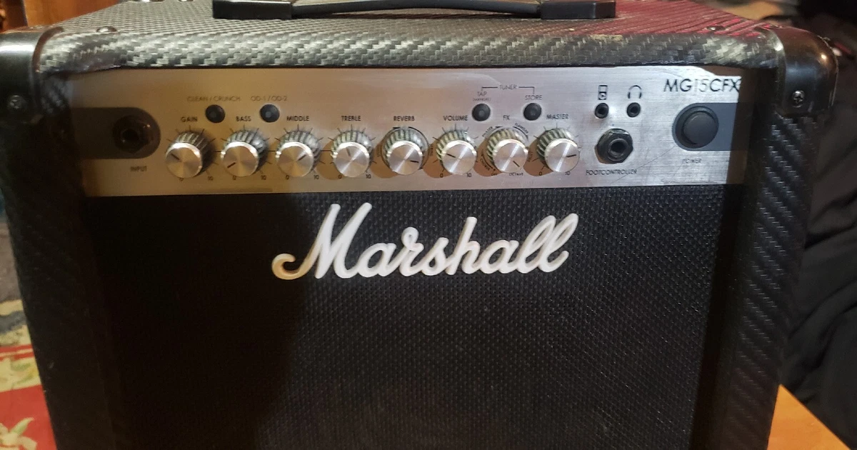 Marshall MG15CFX Combo Guitar Amplifier Amp 40 Watts Confirmed