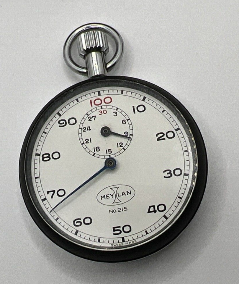 Vintage Watches Meylan Stopwatch Swiss Made No. 215 Working eBay