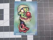 vtg Punk Funk Metal flyer card Infectious Grooves Mike Muir Cyco Cousin Randy