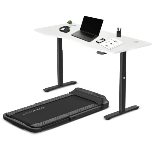 Lifespan Fitness V-FOLD Treadmill with ErgoDesk Automatic Standing Desk 1500mm i