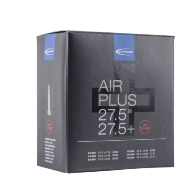 Schwalbe Fahrradschlauch SV Ventil Air Plus 27,5''/27,5''+ 40 mm Black SV21 +AP