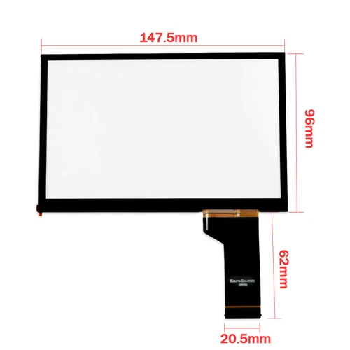 Digitalizador de pantalla táctil mate de 6,5" para VW Seat Skoda Sharan MIB STD2 600 200 680 - Imagen 7 de 11