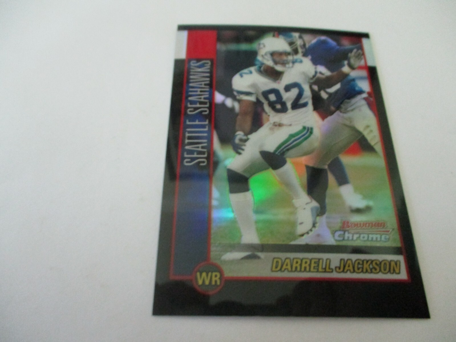 2002 Bowman Chrome Refractor Darrell Jackson Card #7 Serial #390/500