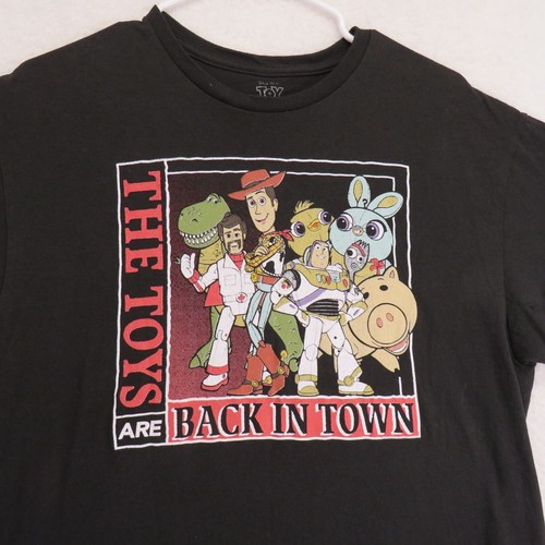 Toy Story 4 T Shirt Sz Large The Toys Are Back In Town Disney Pixar Short Sleeve - Picture 2 of 7