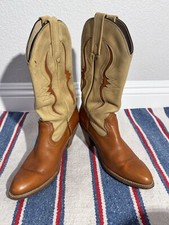 Genuine Leather Western Boots Women Vintage Valuable USA FRYE NFS Rare Pretty