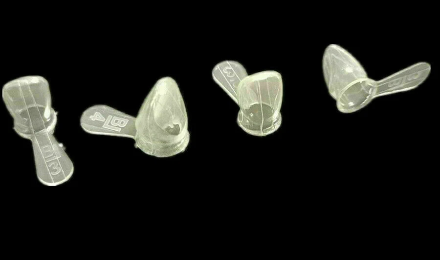 24*Coronas dentales de resina para niños coronas pediátricas caducifolias transparentes tira corona Foto 2 de 4