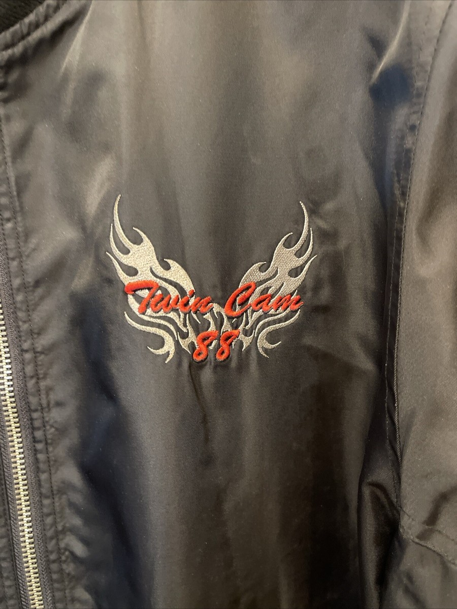 Harley Davidson Men's L JKT- NYLON BOMBER BLK Twin Cam 88 | eBay Harley Davidson Men's L JKT- NYLON BOMBER BLK Twin Cam 88 | eBay