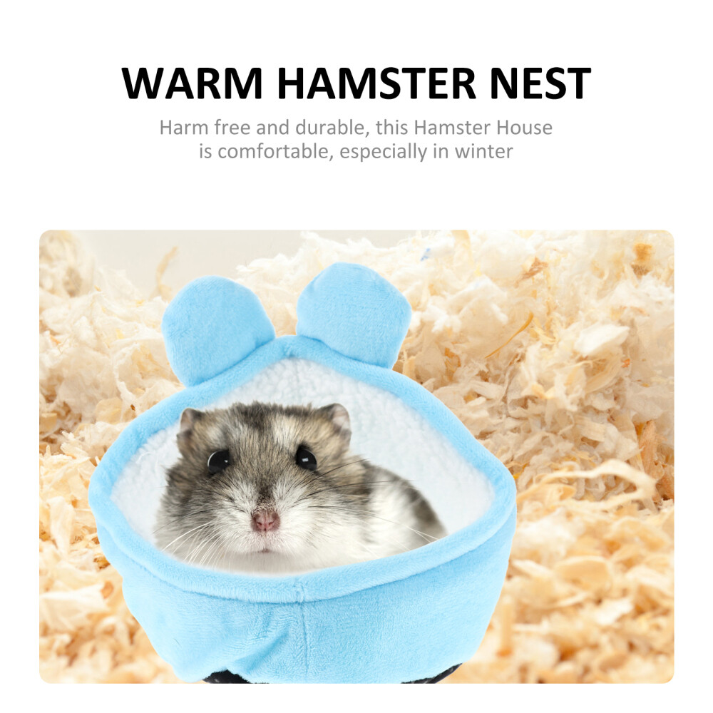 Small Animals Warm Hamsters Chinchillas Portable Pet House Indoor Home