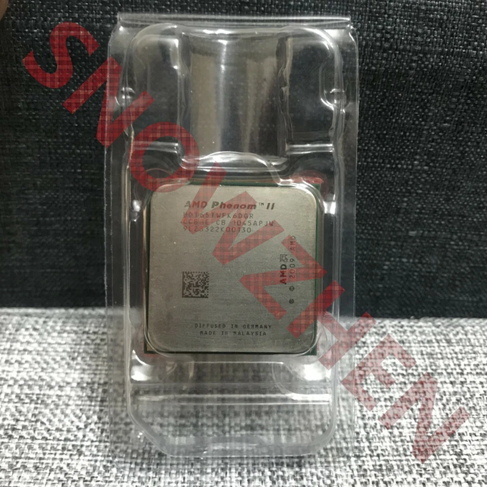 AMD Phenom II X6 1065T CPU Six-Core 2.9GHz 6M 95W Socket AM3 Processor - Image 3 of 3