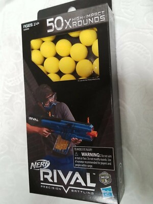 Nerf Guns Balls NERF Rival 25-Round Ammo Refill High Impact Foam