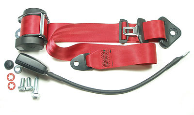 Roter Automatik 3 - Punkt Sicherheitsgurt Jeep CJ5, CJ7, Cherokee, Wrangler
