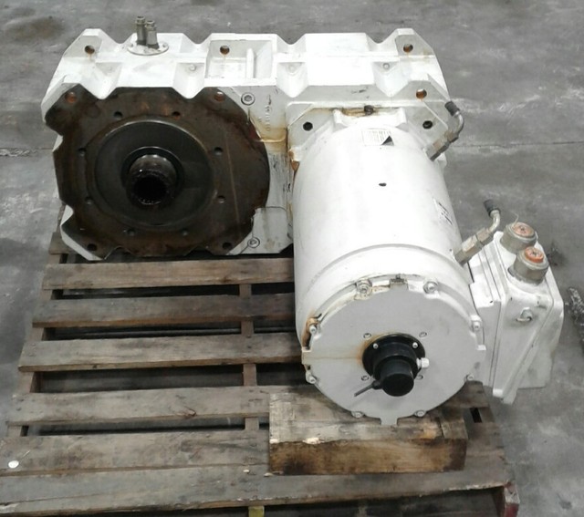 Oswald AC Motor FDQ18.2WI 0967000018 KNODLER Gearbox FZ1201.3 48482