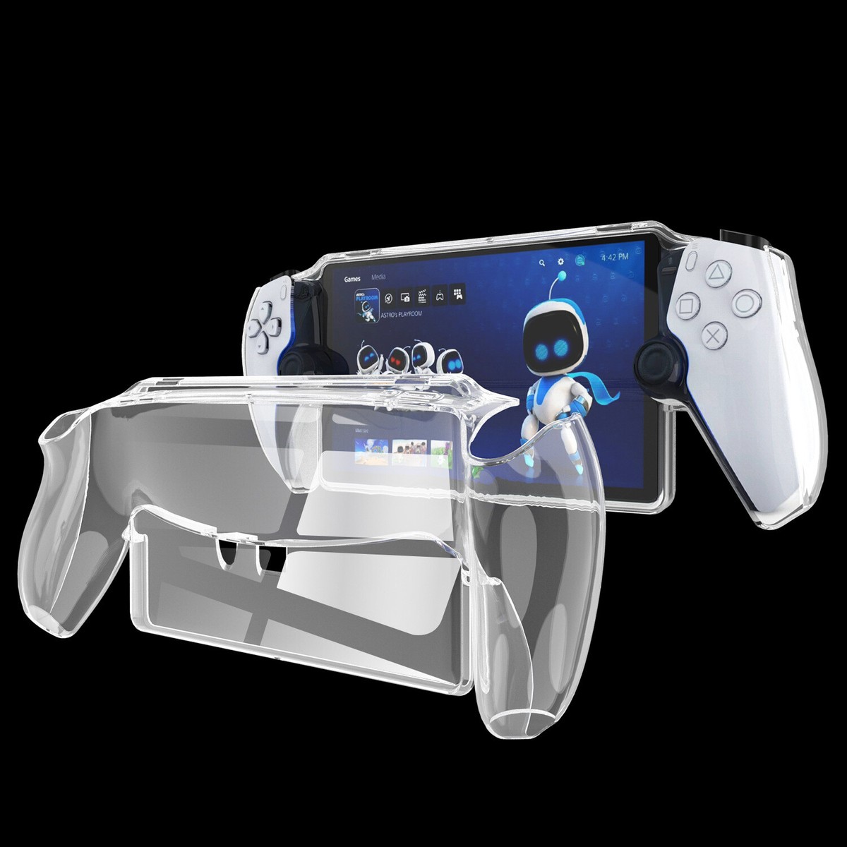 For PlayStation Portal Protective Case TPU Transparent Gaming 