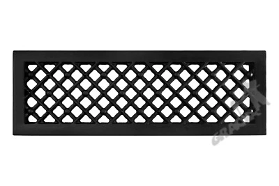 MARKENLOS Griglia di ventilazione 16x45 cm griglia in ghisa griglia di ventilazione griglia di scarico P03