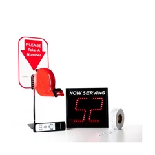 2-Digit Take A Number System with Free Ticket Roll (Made in America)