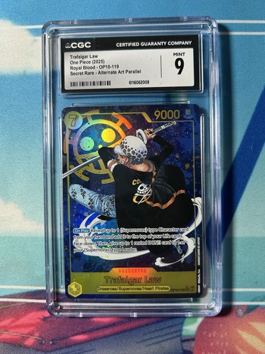 Trafalgar Law (Parallel) graded CGC 9 for sale on eBay