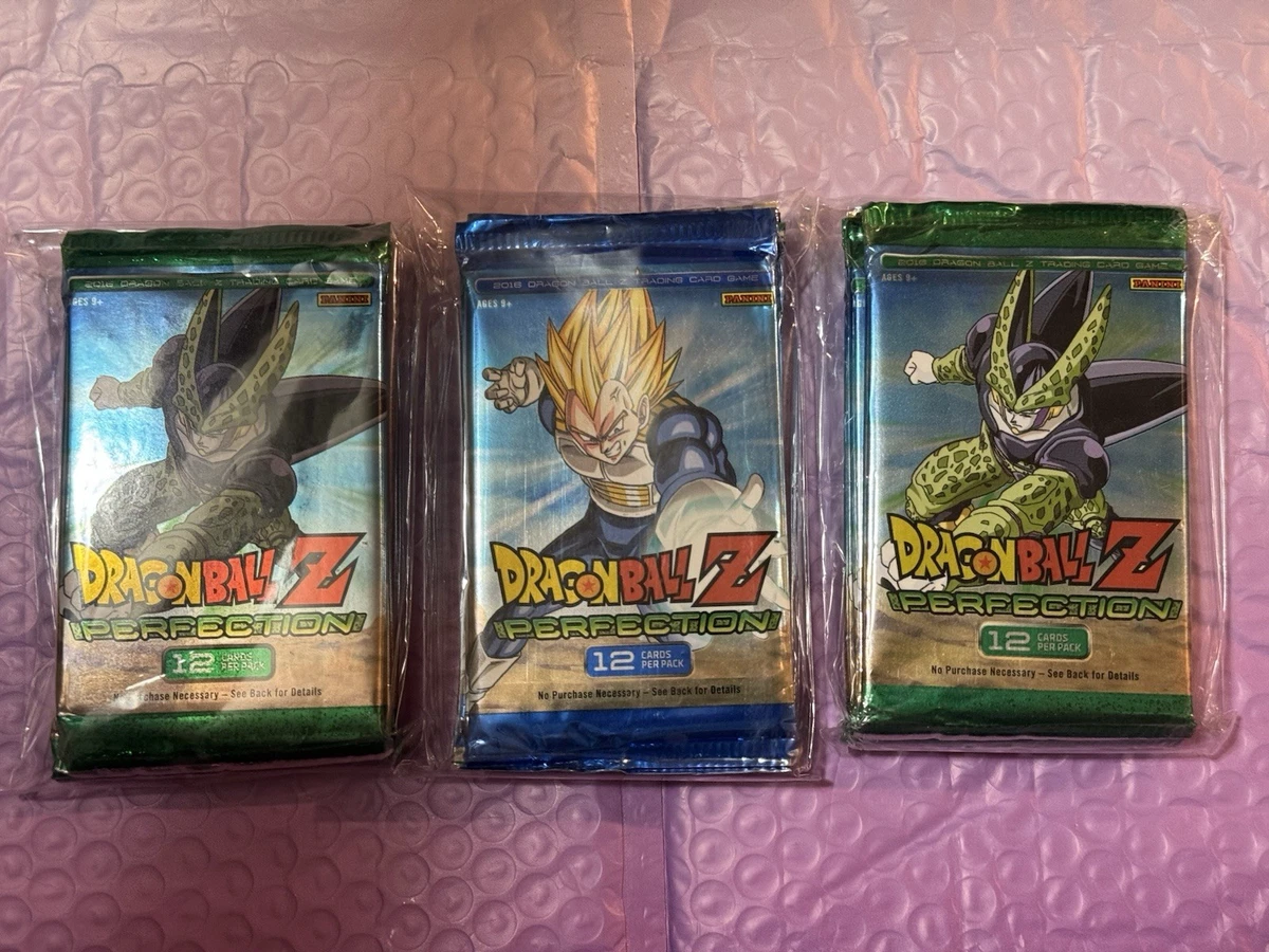 Dragon Ball Z TCG Panini Sealed Collectible Card Game Packs for