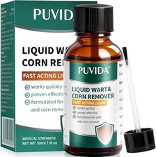 Wart Removal Liquid, Skin Tag Corn Remover Kit for Hands, Feet Fast-Acting 30ml
