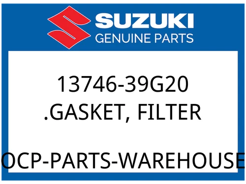 GASKET, FILTER