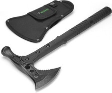Camping Axe Survival Chopping Hatchet With Sheath Tactical Tomahawk With Hammer