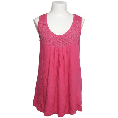 Created by Chic, Tank­top, Größe: 42/44, Pink, Baumwolle/Viskose, Blumen #QB4