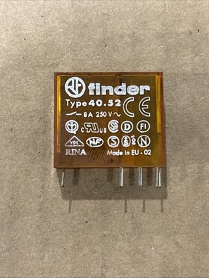 40.52.8.120.5000 Type 40.52 Finder Automotive Relay 5A