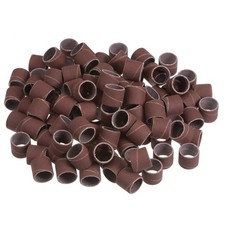 100pcs Sanding Drums 1/2 Inch Mini Sanding Sleeves 600 Grit Sanding Bands