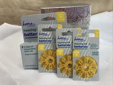 Home By Rite Aid Hearing Aid Batteries Size 10, 24 Pack, Easy To Insert,  New