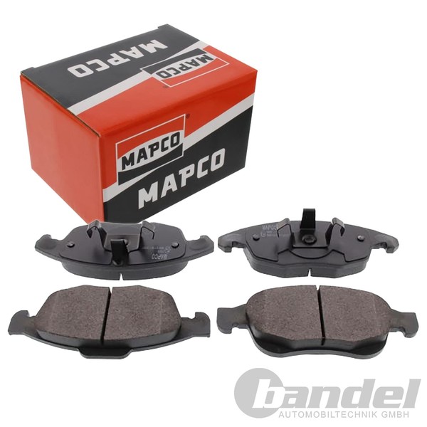 Mapco BremsbelÄGe Satz Vorne Passend FüR CitroËN Berlingo C4 DS4 DS5 DS DS Peuge-image