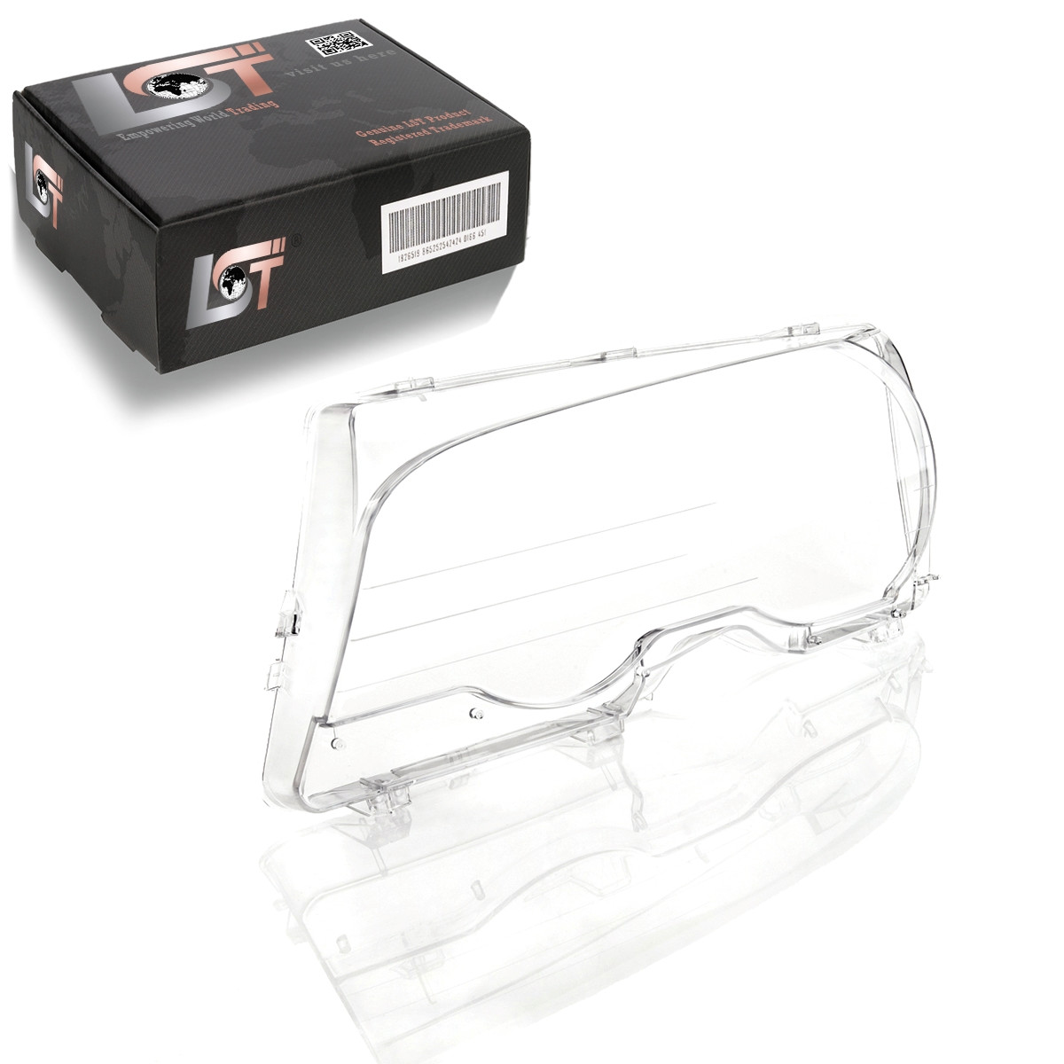 Headlight Glass Diffusing Lens Left for BMW 3er E46 Coupe Cabrio 1999-2003